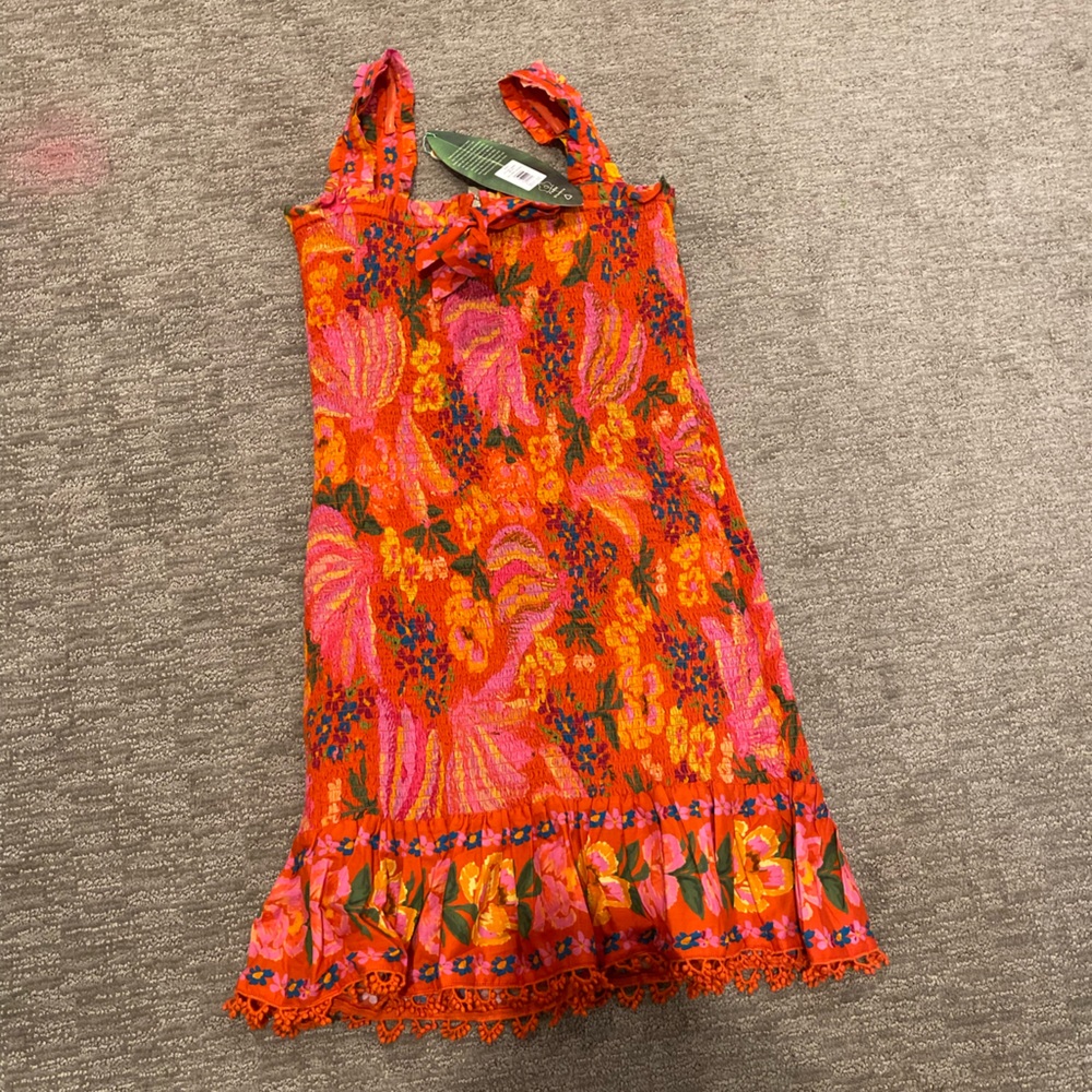 Farm Rio Red Spring Bananas Mini Dress - Picture 3 of 8